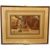 Aquarelle "Fontaine du Bourg de Four,  sur Moinat SA  - Antiquités décoration -  Gouaches, Aquarelles, Pastels