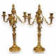 Pair of French Louis XVI candelabra