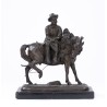 Bronze sculpture ‘The Farmer’, signed TH GECHTER
