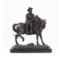 Bronze "L'agriculteur" signé TH GECHTER