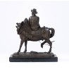 Bronze sculpture ‘The Farmer’, signed TH GECHTER