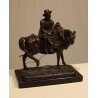Bronze sculpture ‘The Farmer’, signed TH GECHTER