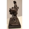 Bronze sculpture ‘The Farmer’, signed TH GECHTER