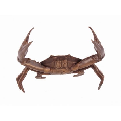Crabe en bronze
