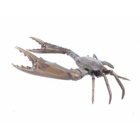 Large bronze crab