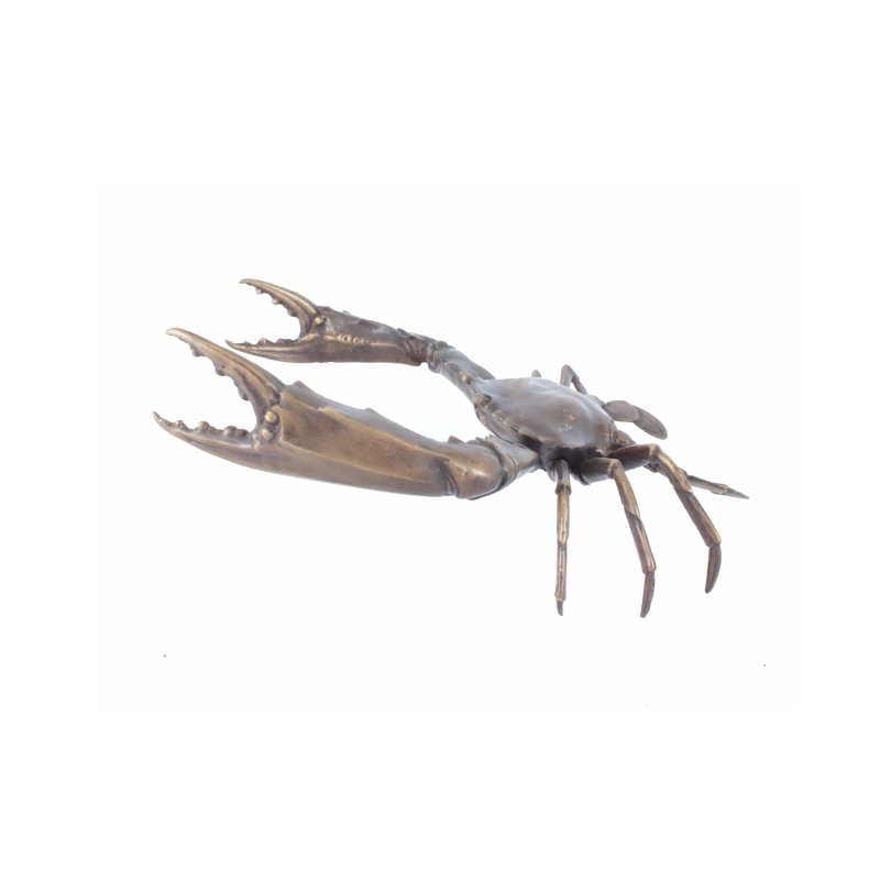 Grand crabe en bronze