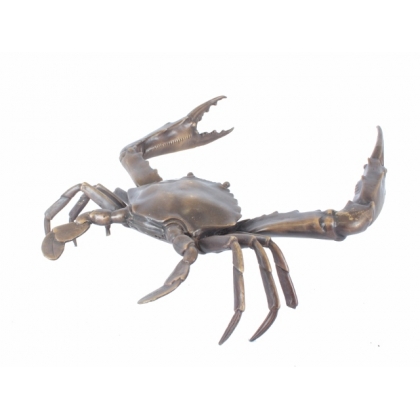 Large bronze crab