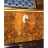 Rectangular box made from elm burl