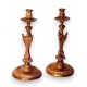 Paire de bougeoires style Louis XIV.