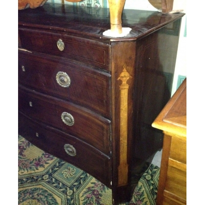  Commode avec 5 tiroirs. sur  Moinat SA  - Antiquités décoration