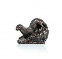 Bronze "Loutre" signé CMJ