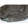 Bronze \"Loutre\" signé CMJ