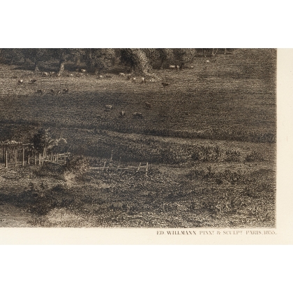 Engraving entitled ‘Panorama of Havana’ by WILLMANN