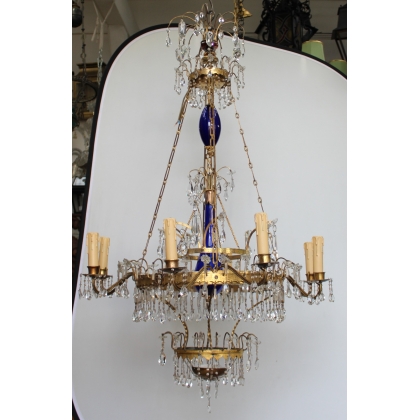 Lustre Néoclassique Baltic à 8 lumières