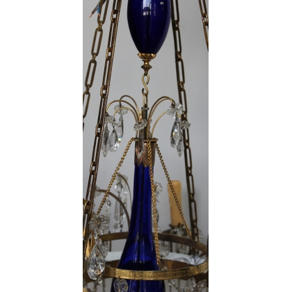 Lustre Néoclassique Baltic à 8 lumières