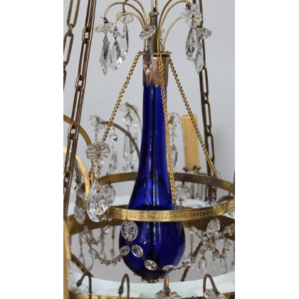 Lustre Néoclassique Baltic à 8 lumières