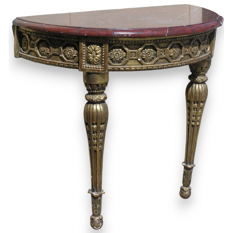  Console demi-lune. sur  Moinat SA  - Antiquités décoration