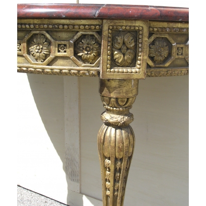  Console demi-lune. sur  Moinat SA  - Antiquités décoration