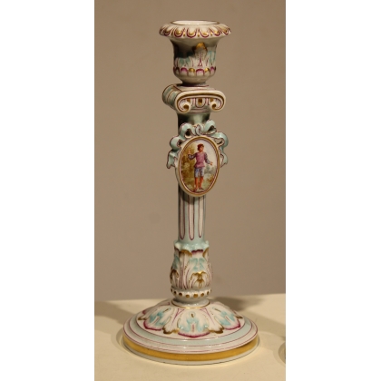 A pair of candlesticks by Majorelle