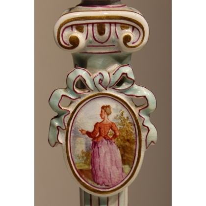 A pair of candlesticks by Majorelle