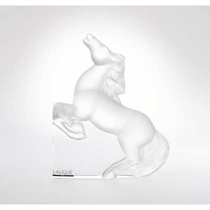 Clipboard Lalique rearing Horse "Kazak"