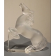 Presse-papier Lalique Cheval cabré "Kazak"