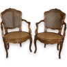 Pair of Louis XV armchairs. From  Moinat SA  - Antiques and interior design