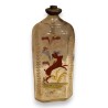 "Flüeli" glass bottle with a rabbit design