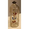 "Flüeli" glass bottle with a rabbit design