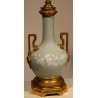 Lampe en porcelaine céladon de Sèvres