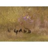 Painting entitled ‘View of an Orchard’, signed L. GAUD