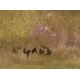 Tableau "Vue d'un verger" signé L. GAUD
