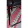 Fauteuil VISAVIS en cuir noir par CITTERIO