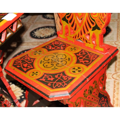 Ensemble Russe chaises et guéridon