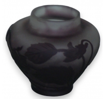 GALLE vase, purple.