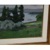 Paintings | Painting: ‘Lake and Trees’. Moinat SA  – Antiques and home décor