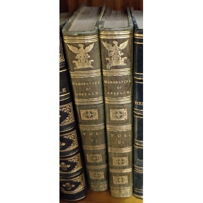 Livres \"Magravine of Anspach\" 2 Tomes
