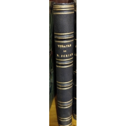 Livre \"Théatre de E. Scribe\"