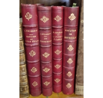 Series of 4 Books binding red