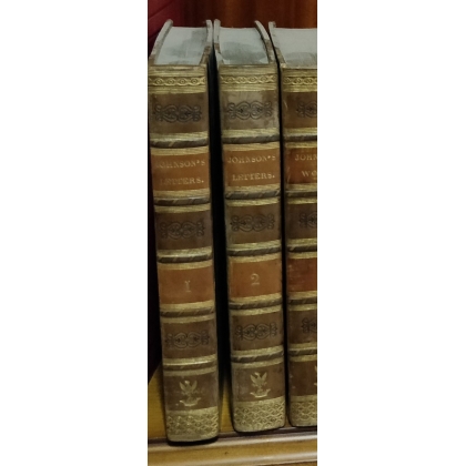 Livres \"Johnson\'s Letters\" 2 Tomes