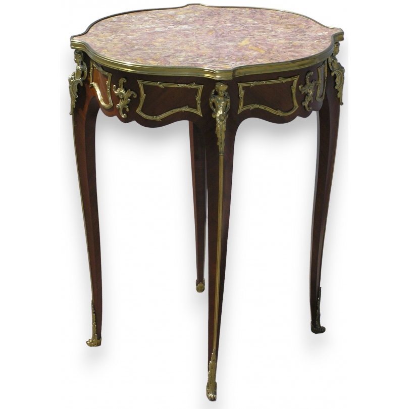  Table bouillotte Louis XV. sur  Moinat SA  - Antiquités décoration