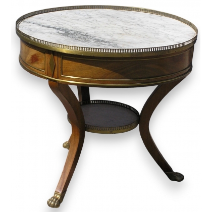  Table ronde Empire. sur  Moinat SA  - Antiquités décoration