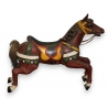 Cheval de manège brun