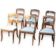 Ensemble de 6 chaises d'Yverdon