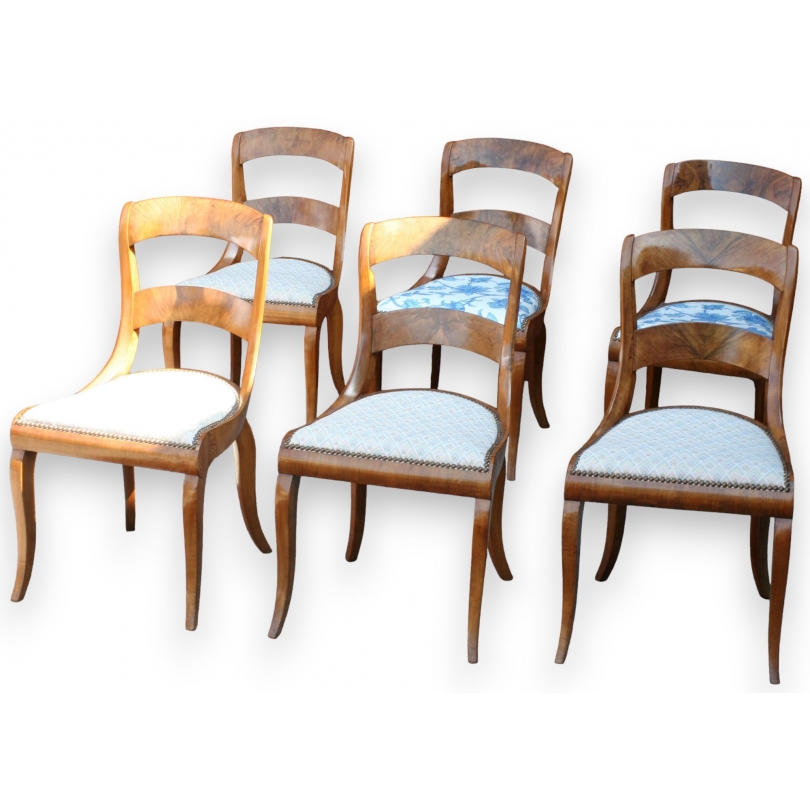 Ensemble de 6 chaises d'Yverdon