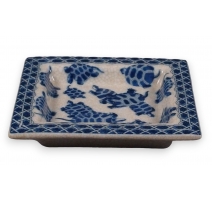 Cendrier en porcelaine Tortues