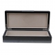 Box in imitation carbon and silver