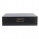 Box in imitation carbon and silver