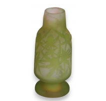 GALLE vase, green-pink.