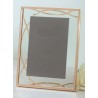 Cadre photo Elegance en or rose